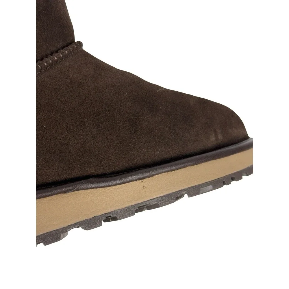 Ugg Classic Mini GTX Brown Men Size 9 M Gore Tex Waterproof Casual Vibram